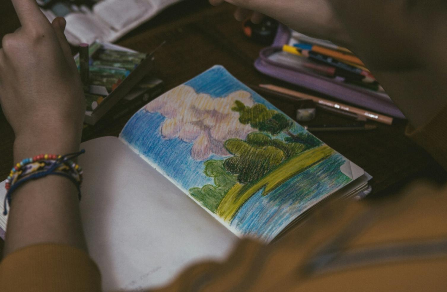 Esempi di tecniche di colorazione avanzate nel disegno artistico